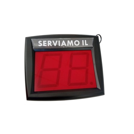 DISPLAY 2 CIFRE CON RADIOCOM.