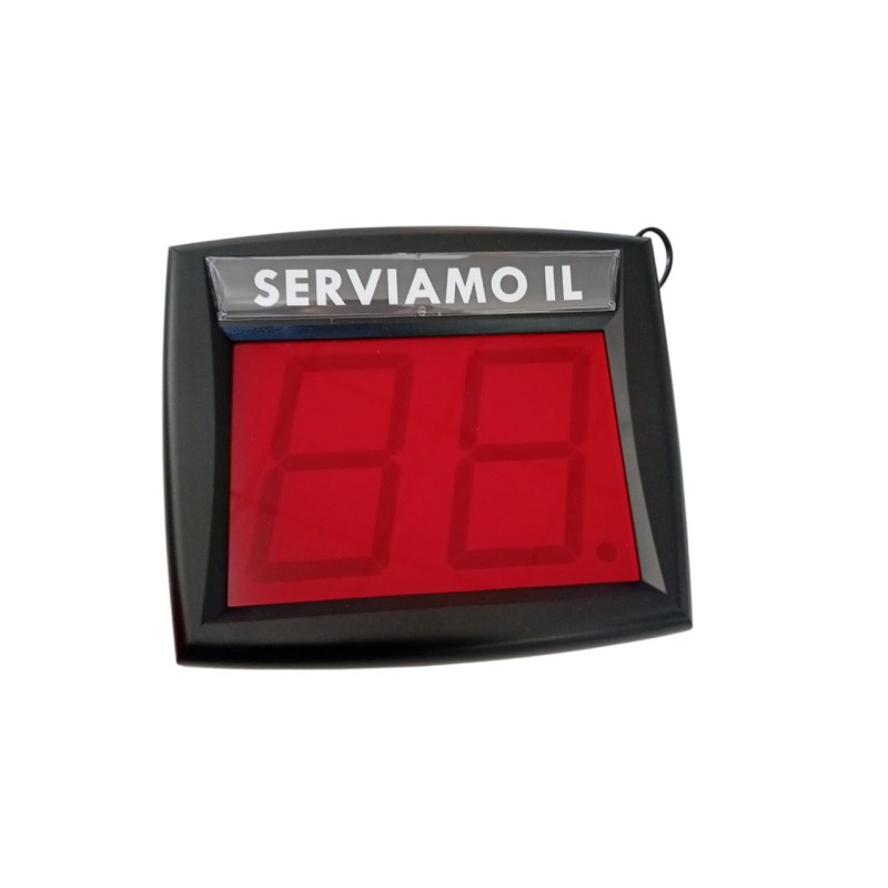 DISPLAY 2 CIFRE CON RADIOCOM.