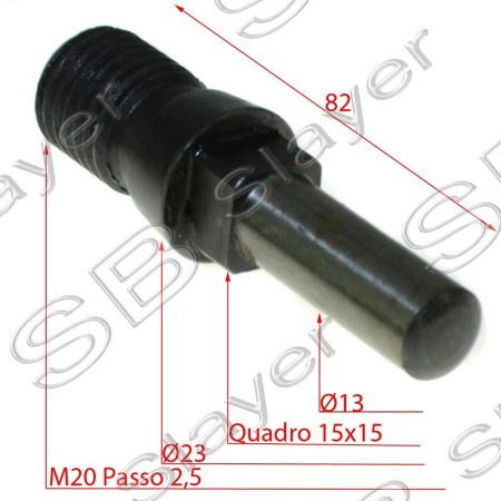 PERNO TRITACARNE 22 CONO CEG