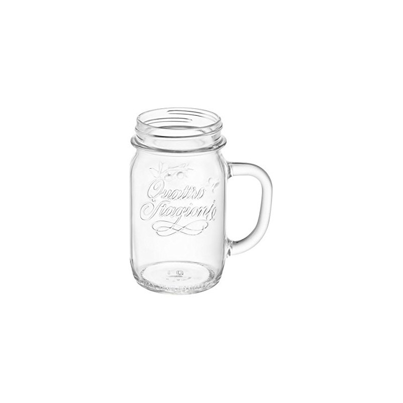 BARATTOLO VETRO CON MANICO...