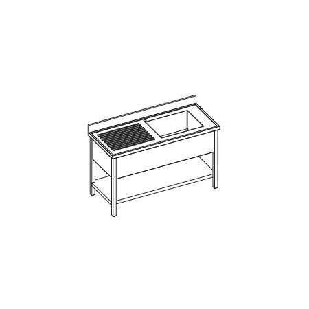 LAVELLO INOX A GIORNO...