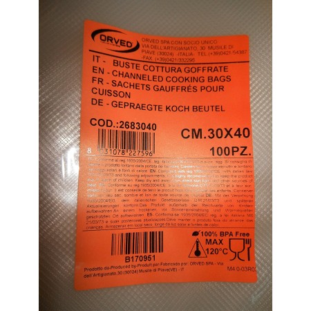 BUSTE SOTTOVUOTO GOFFRATE...