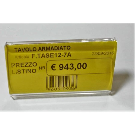 PORTAPREZZO DA BANCO IN...