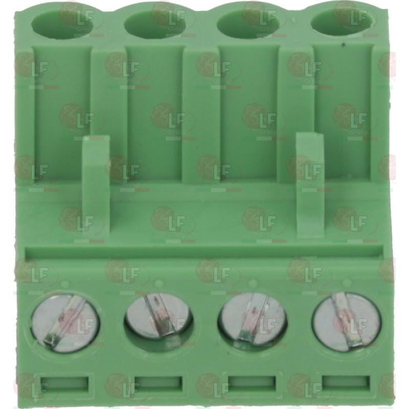 MORSETTIERA 4 POLI PASSO 5,08