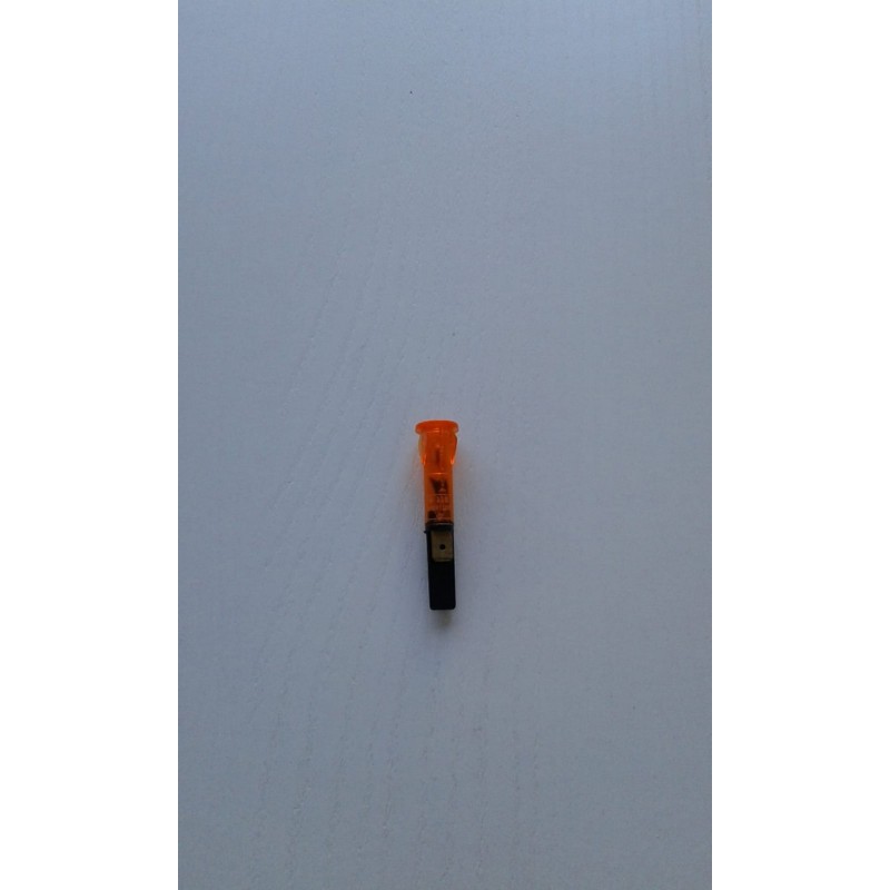 LAMPADA SPIA ARANCIO 230V