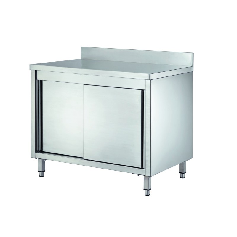 TAVOLO ARMADIATO INOX CON...