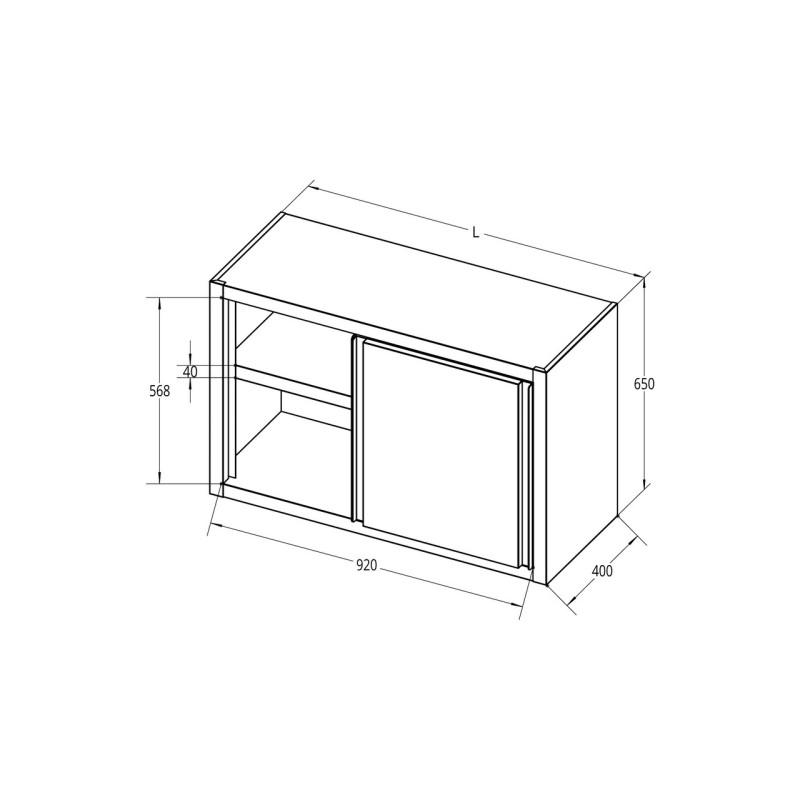 PENSILE CON ANTE SCORREVOLI...