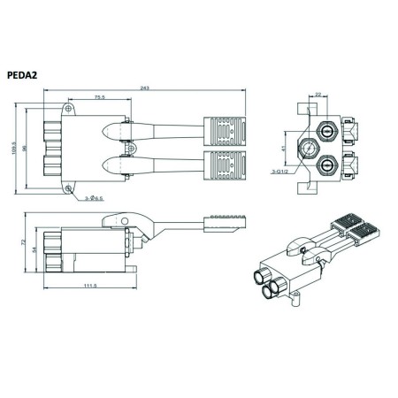 RUBINETTO A DOPPIO PEDALE...