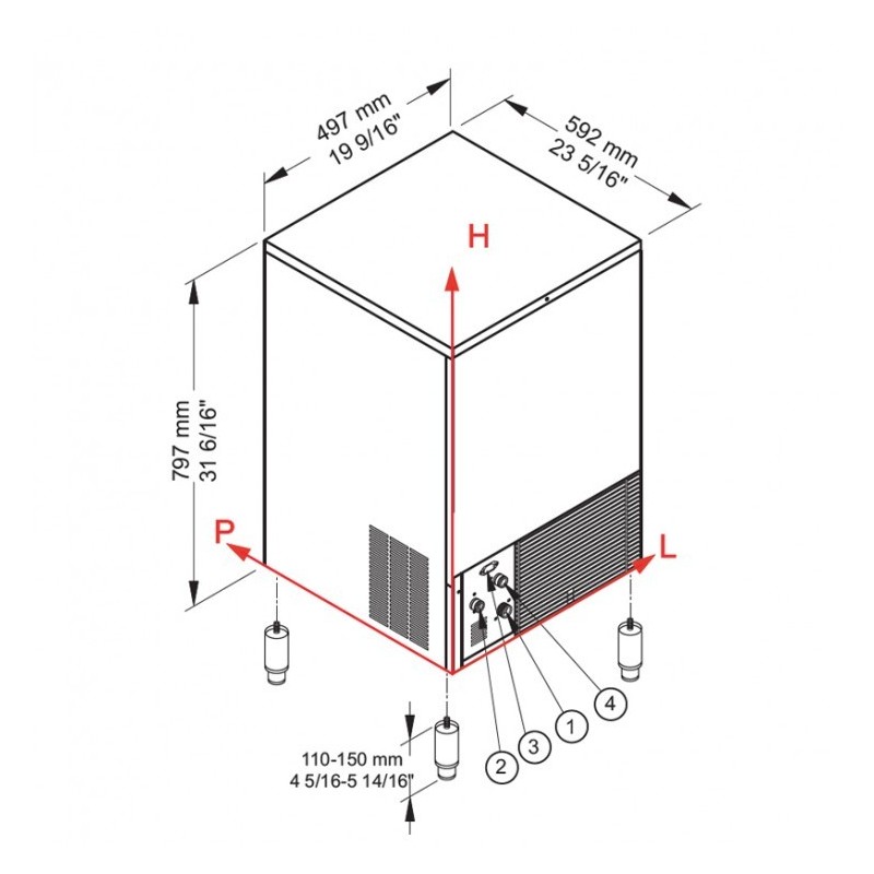 FABBRICATORE DI GHIACCIO 47...
