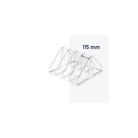 ASS. SUPPORTO TEGLIE 4 POSTI