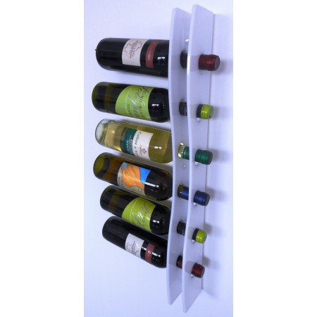Portabottiglie da parete 6 bottiglie – Grafica Tipografia Pasquali